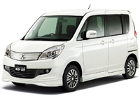 Коврики в салон (2 ряда) Mitsubishi Delica D:2 (2011 – 2015) правый руль
