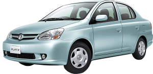 Коврики в салон (2 ряда) Toyota Platz седан правый руль 1999-2005