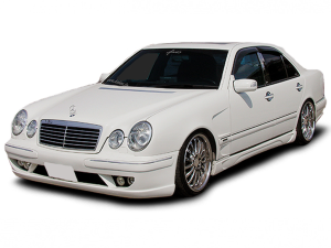 Коврики в салон (2 ряда) Mercedes Е-класс W210 1995-2003 4WD