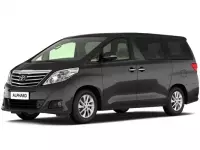Toyota Alphard II 2008-2014 (H20) (левый руль) 2 ряд капитан. 6 мест*