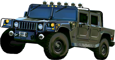 Коврики из экокожи 3D  Hummer H1 1992-2006