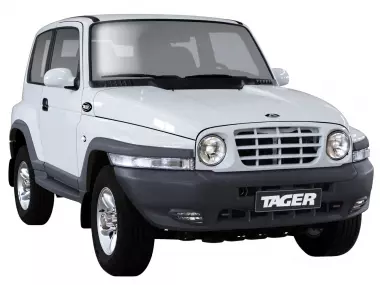 Коврики из экокожи 3D  SsangYong Korando II (1996-2006)