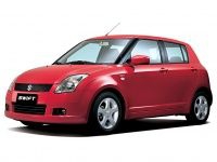 Коврики из экокожи 3D Suzuki Swift III 2004-2011