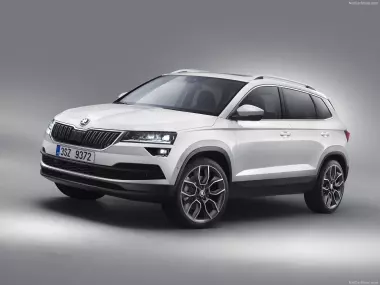 Чехлы на сиденья Skoda Karoq (Active) без заднего подлокотника с 17г. / Volkswagen Taos I c 20г. (с доп. пошивом задних подголовников)